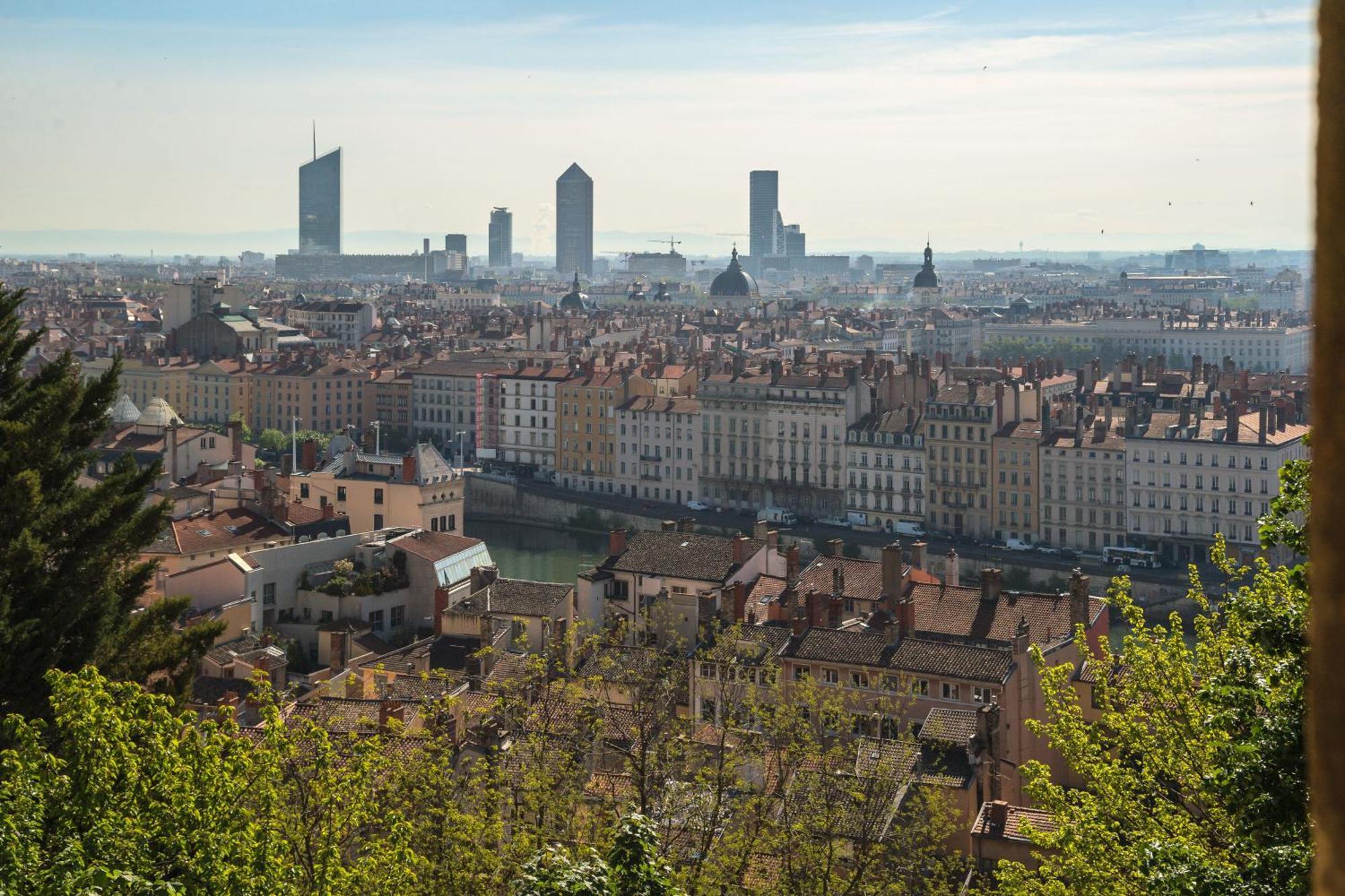 Apartamento Les Jardins Du Gourguillon Lyon Exterior foto